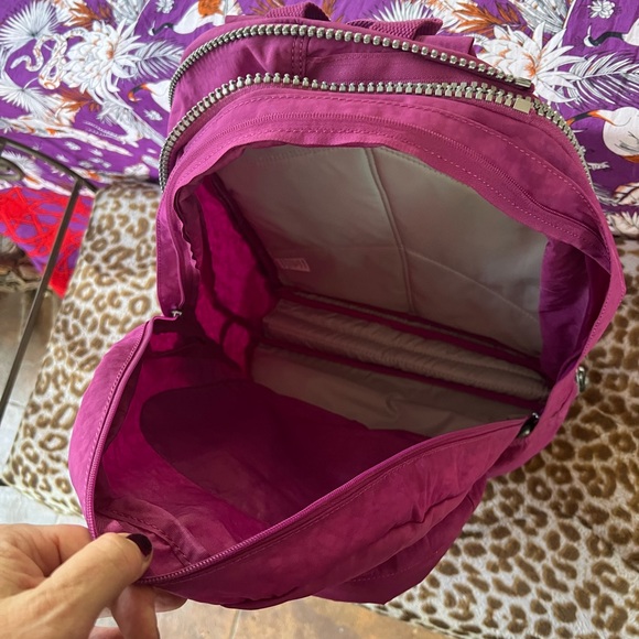 NEW KIPLING RIDGE ZIPTOP BACKPACK - COOL PURPLE NWT Hiking School Travel BP2128 - Picture 7 of 7